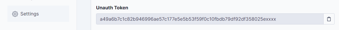 Get Printcart UnAuth Token